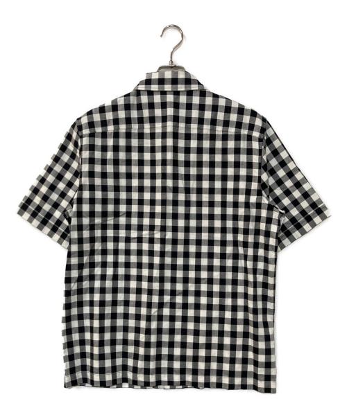 FRED PERRY（フレッドペリー）FRED PERRY (フレッドペリー) チェックシャツ ブラック×ホワイト サイズ:Mの古着・服飾アイテム