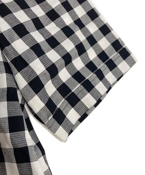FRED PERRY（フレッドペリー）FRED PERRY (フレッドペリー) チェックシャツ ブラック×ホワイト サイズ:Mの古着・服飾アイテム