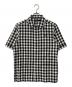 FRED PERRY（フレッドペリー）の古着「チェックシャツ」｜ブラック×ホワイト