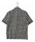 FRED PERRY (フレッドペリー) チェックシャツ ブラック×ホワイト サイズ:M：7000円