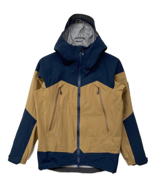 MILLET（ミレー）MILLET (ミレー) トリロジー ティフォン タフ II ストレッチ ジャケット ブラウン×ネイビー サイズ:Sの古着・服飾アイテム