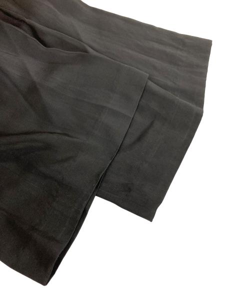 DES PRES（デ プレ）DES PRES (デ プレ) ソフトサテンワイドカーゴパンツ ブラック サイズ:36 未使用品の古着・服飾アイテム