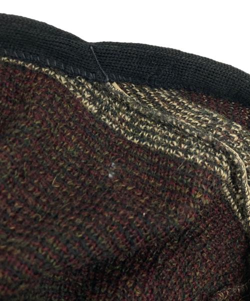 JERSILD（ジャーシルド）JERSILD (ジャーシルド) 60S ウールモヘア チェックニットカーディガン マルチカラー サイズ:Mの古着・服飾アイテム