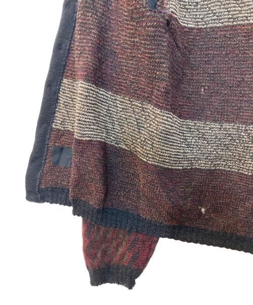 JERSILD（ジャーシルド）JERSILD (ジャーシルド) 60S ウールモヘア チェックニットカーディガン マルチカラー サイズ:Mの古着・服飾アイテム