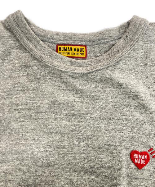 HUMAN MADE（ヒューマンメイド）HUMAN MADE (ヒューマンメイド) Polar Bear Graphic Longsleeve T-Shirt バックプリントL/S TEE グレー サイズ:Lの古着・服飾アイテム