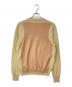 Maison Margiela (メゾンマルジェラ) バイカラースイッチングカーディガン ベージュ サイズ:M：18000円