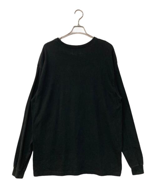 BUDSPOOL（バッズプール）BUDSPOOL (バッズプール) BUDSMONTAGE 刺繍ロゴTEE ブラック サイズ:XXXLの古着・服飾アイテム