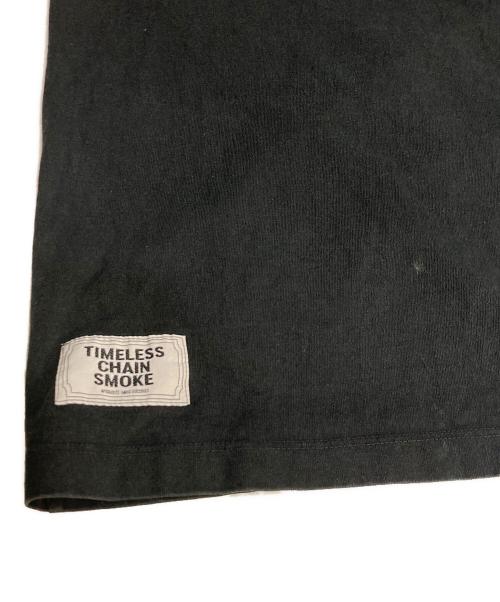 BUDSPOOL（バッズプール）BUDSPOOL (バッズプール) BUDS MONTAGE S/S TEE 刺繍半袖カットソー ブラック サイズ:XXLargeの古着・服飾アイテム