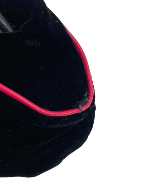 Salvatore Ferragamo（サルヴァトーレ フェラガモ）Salvatore Ferragamo (サルヴァトーレ フェラガモ) ヴァラベロアがま口ハンドバッグ ブラックの古着・服飾アイテム