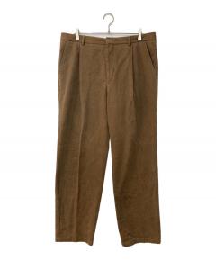 中古・古着通販】PAPAS (パパス) 2タックキュプラスラックス ブラウン