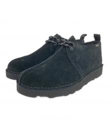 CLARKS ORIGINALS（クラークス オリジナルズ）の古着「Desert TrekGTX レザーシューズ」｜ブラック
