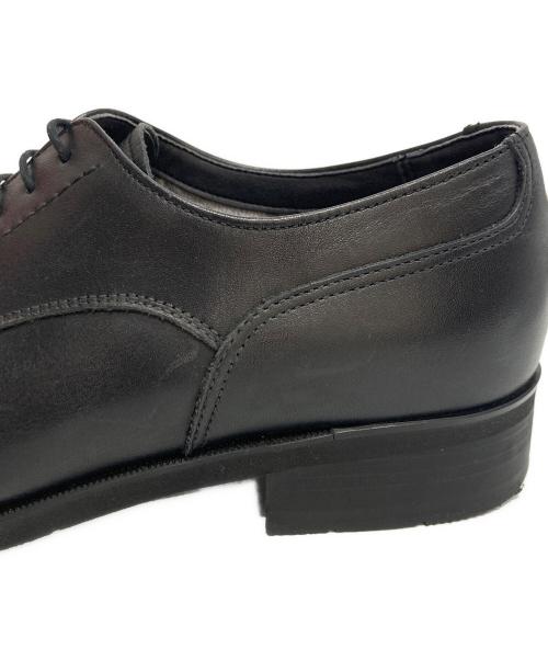REGAL（リーガル）REGAL (リーガル) ゴアテックス ストレートチップ プレーントゥシューズ ブラック サイズ:25 1/2の古着・服飾アイテム