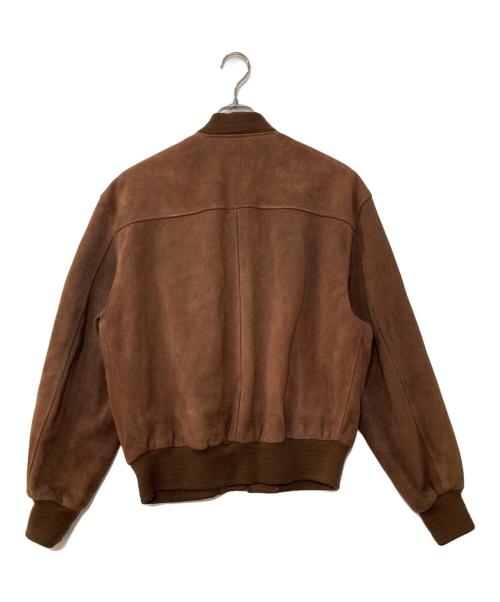 cosby（コスビ）cosby (コスビ) スウェードブルゾン ブラウン サイズ:42の古着・服飾アイテム