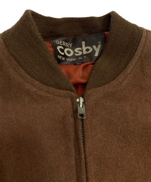cosby（コスビ）cosby (コスビ) スウェードブルゾン ブラウン サイズ:42の古着・服飾アイテム