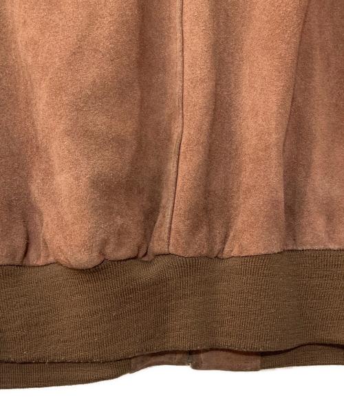 cosby（コスビ）cosby (コスビ) スウェードブルゾン ブラウン サイズ:42の古着・服飾アイテム
