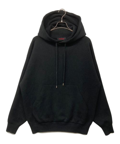 CABAN（キャバン）CABAN (キャバン) コットンカシミヤ パーカ ブラック サイズ:Lの古着・服飾アイテム