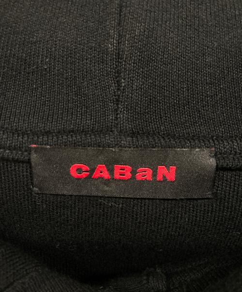 CABAN（キャバン）CABAN (キャバン) コットンカシミヤ パーカ ブラック サイズ:Lの古着・服飾アイテム