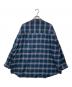 Graphpaper (グラフペーパー) Check Flannel Oversized Band Collar Shirt マルチカラー：12000円