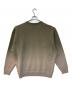 Graphpaper (グラフペーパー) Gradient Dyed Wool Crew Neck Knit ベージュ サイズ:3：18000円