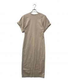 SATORU SASAKI（サトル ササキ）の古着「ROLL-UP SLEEVE DRESS 」｜ベージュ