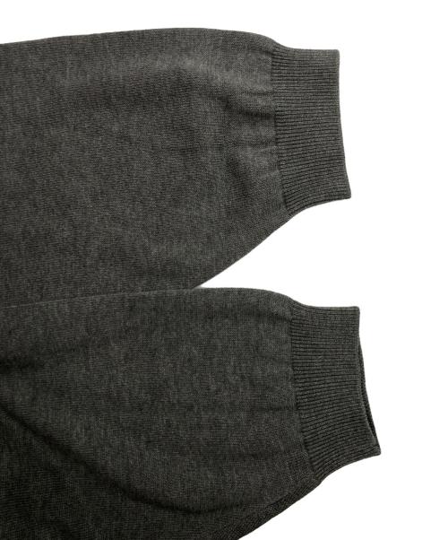 Graphpaper（グラフペーパー）Graphpaper (グラフペーパー) Suvin High Gauge Knit Oversized L/S Shirts グレー サイズ:３の古着・服飾アイテム