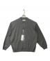 Graphpaper（グラフペーパー）の古着「Suvin High Gauge Knit Oversized L/S Shirts」｜グレー