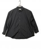 Graphpaper×is-nessグラフペーパー×イズネス）の古着「Garment Dyed Ventilation Long Sleeve Shirt」｜グレー
