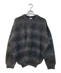 中古・古着通販】PERVERZE (パーバーズ) Wave Border Loose Knit T