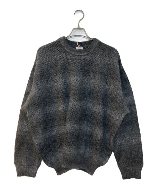 crepuscule（クレプスキュール）crepuscule (クレプスキュール) Mohair Mesh P/O グレー サイズ:2の古着・服飾アイテム