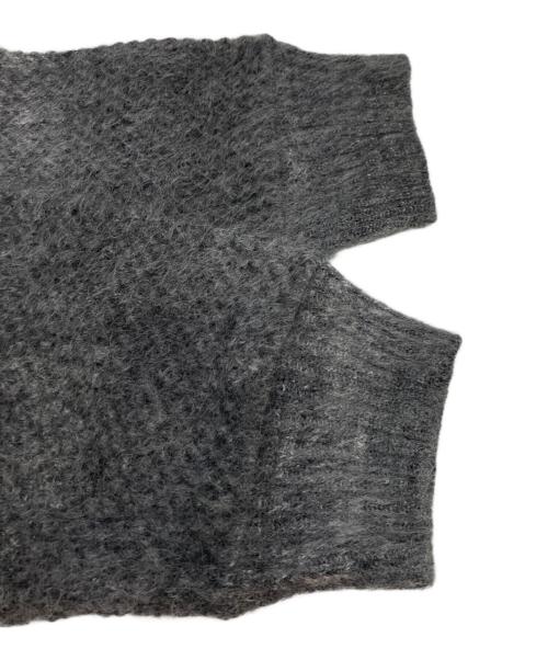 crepuscule（クレプスキュール）crepuscule (クレプスキュール) Mohair Mesh P/O グレー サイズ:2の古着・服飾アイテム