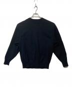 米冨繊維ヨネトミ）の古着「New Basic Wave Cotton Knit Pullover コットンニット」｜ブラック