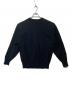 米冨繊維（ヨネトミ）の古着「New Basic Wave Cotton Knit Pullover コットンニット」｜ブラック