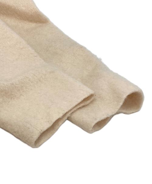 YORI（ヨリ）yori (ヨリ) ウールモヘアシャギージャケット アイボリー サイズ:FREEの古着・服飾アイテム