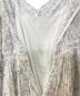 中古・古着 HER LIP TO (ハーリップトゥ) Monotone Floral Pleated Dress ベージュ サイズ:S：7000円