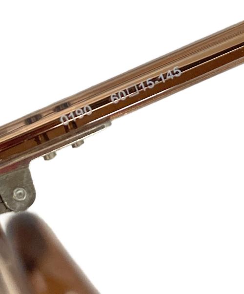 Lunetta BADA（ルネッタ バダ）Lunetta BADA (ルネッタ バダ) No 354 キャットアイサングラス クリアピンク サイズ:６０□14-145の古着・服飾アイテム