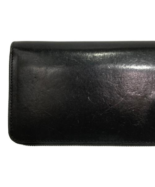 RED MOON（レッドムーン）RED MOON (レッドムーン) PAILOT RIVER ラウンドジッパーウォレット ブラックの古着・服飾アイテム