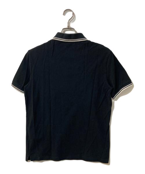 PRADA（プラダ）PRADA (プラダ) ポロシャツ ブラック サイズ:Lの古着・服飾アイテム