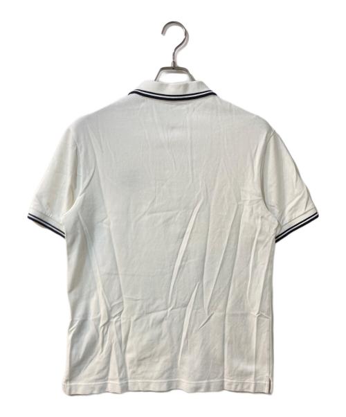 PRADA（プラダ）PRADA (プラダ) ポロシャツ ホワイト サイズ:Lの古着・服飾アイテム