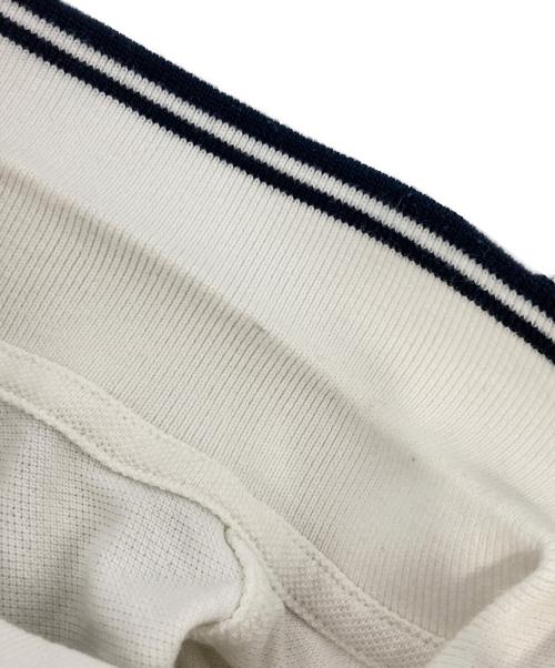 PRADA（プラダ）PRADA (プラダ) ポロシャツ ホワイト サイズ:Lの古着・服飾アイテム