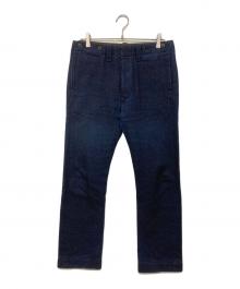RRL（ダブルアールエル）の古着「ヘヴィーツイルワークパンツ」｜ネイビー