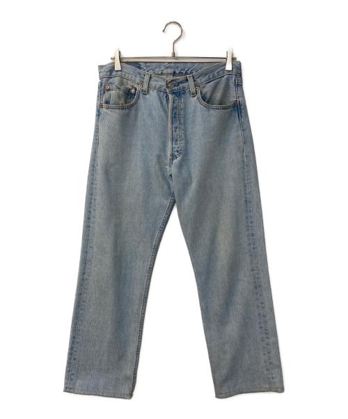 LEVIS（リーバイス）LEVIS (リーバイス) 90`S501デニムパンツ　ダメージデニムパンツ　工場番号553 インディゴ サイズ:W32の古着・服飾アイテム