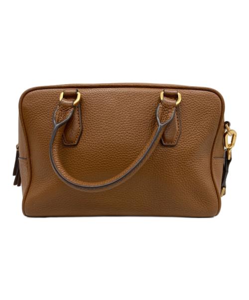 TORY BURCH（トリーバーチ）TORY BURCH (トリーバーチ) BLAKE BARREL SATCHEL ブラウンの古着・服飾アイテム