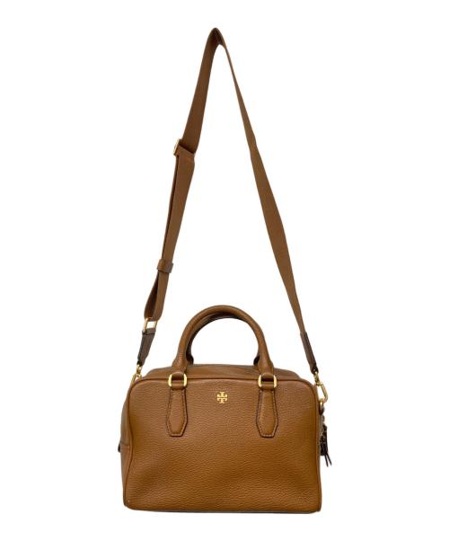 TORY BURCH（トリーバーチ）TORY BURCH (トリーバーチ) BLAKE BARREL SATCHEL ブラウンの古着・服飾アイテム