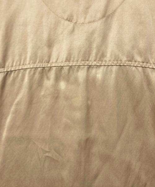 MM6 Maison Margiela（エムエムシックスメゾンマルジェラ）MM6 Maison Margiela (エムエムシックスメゾンマルジェラ) サテンL/Sシャツ ベージュ サイズ:38の古着・服飾アイテム