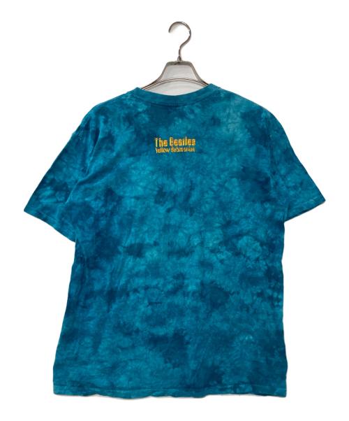 THE BEATLES（ビートルズ）THE BEATLES (ビートルズ) 90`sバンドサウンドトラックTee ブルー サイズ:LARGEの古着・服飾アイテム
