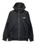 THE NORTH FACEザ ノース フェイス）の古着「SQUARE LOGO FULLZIP」｜ブラック