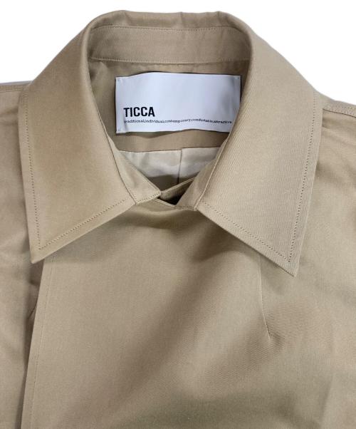 ticca（ティッカ）ticca (ティッカ) miniテントトレンチコート ベージュ サイズ:1の古着・服飾アイテム