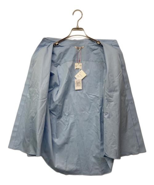 AURALEE（オーラリー）AURALEE (オーラリー) WASHED FINX TWILL SHIR ブルー サイズ:1の古着・服飾アイテム