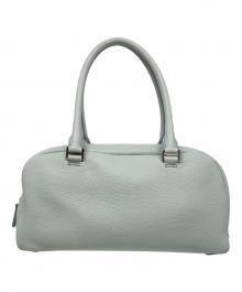 HIROFU（ヒロフ）の古着「レザーハンドバッグM」｜ブルー