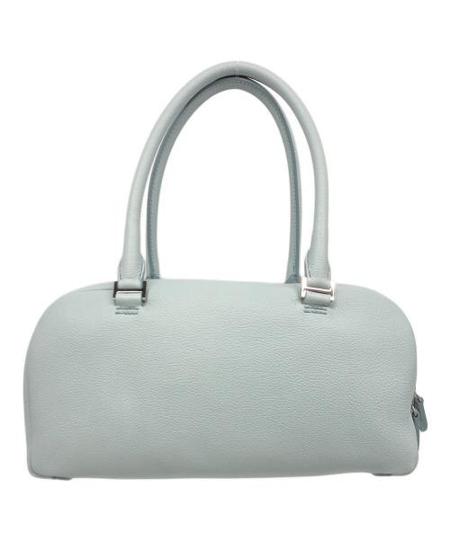 HIROFU（ヒロフ）HIROFU (ヒロフ) レザーハンドバッグM ブルーの古着・服飾アイテム